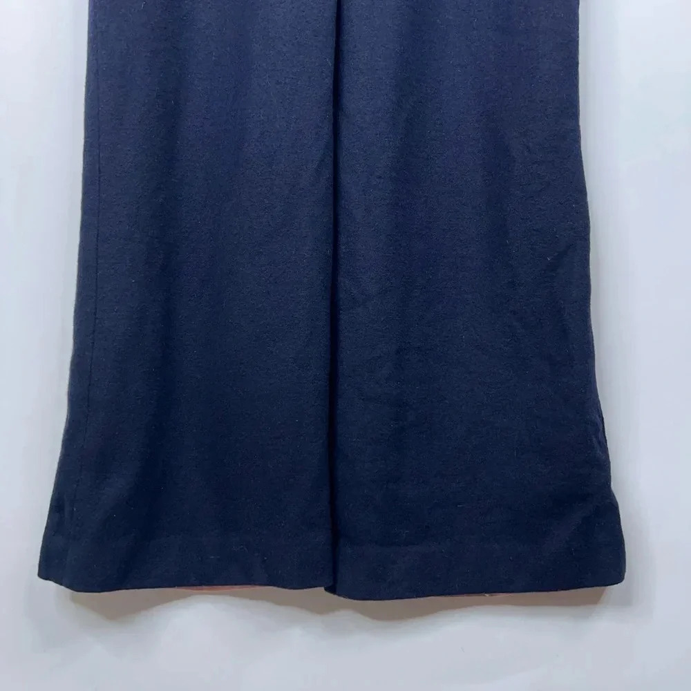 Son Of The Cheese Abbey Road Jumpsuit Navy Blue Wool Lined Sleeveless Japan — image 5 of 8